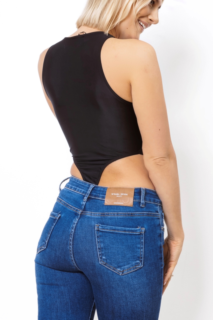 Body wycięcia czarny