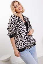 Bluza bomberka panterka