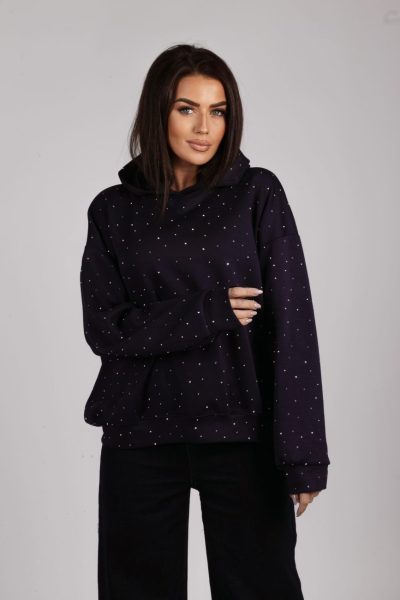 Bluza diamenciki – Granat, UNI
