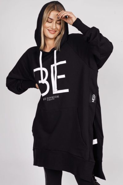 Bluza dresowa BE – Czarny, UNI