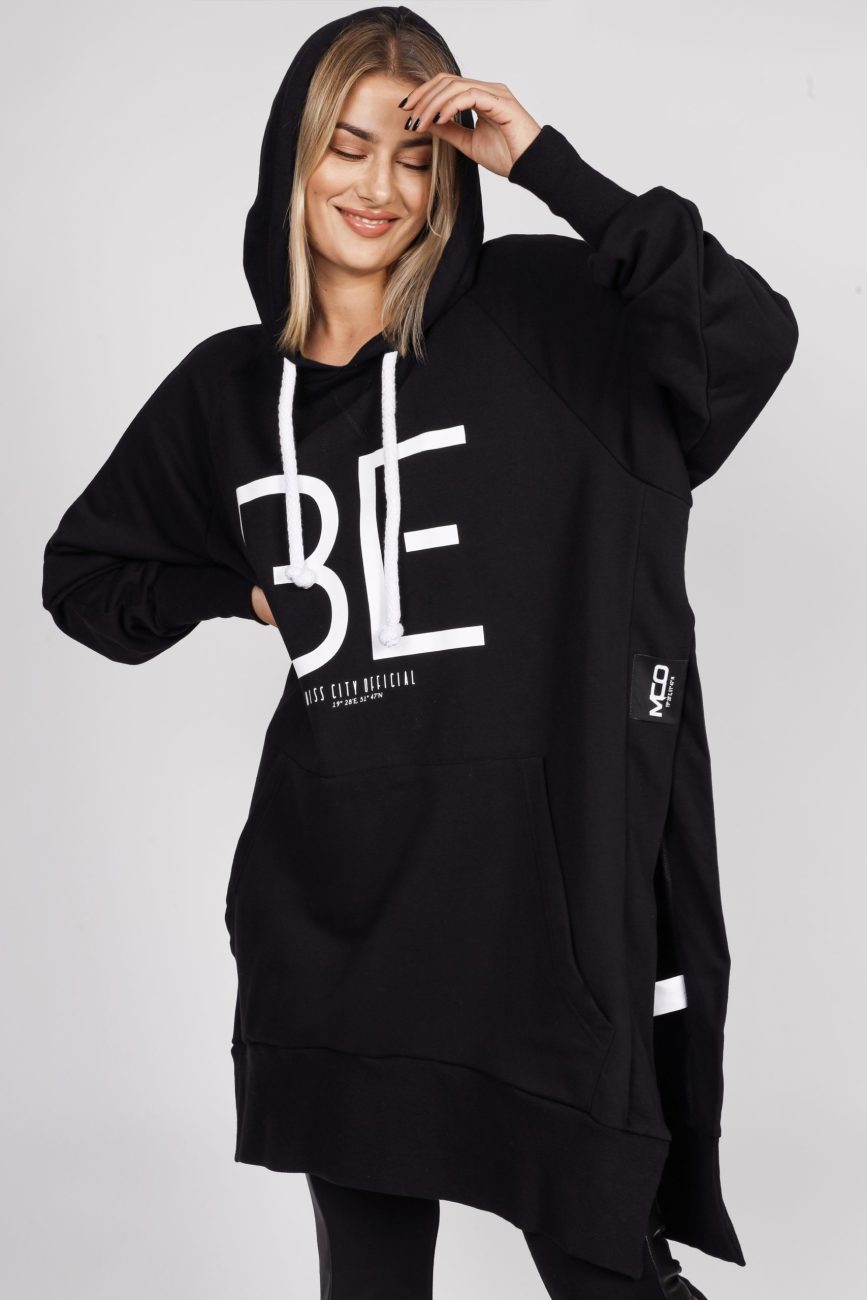Bluza dresowa BE – Czarny, UNI