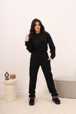 Bluza gładka krótka dół gumka