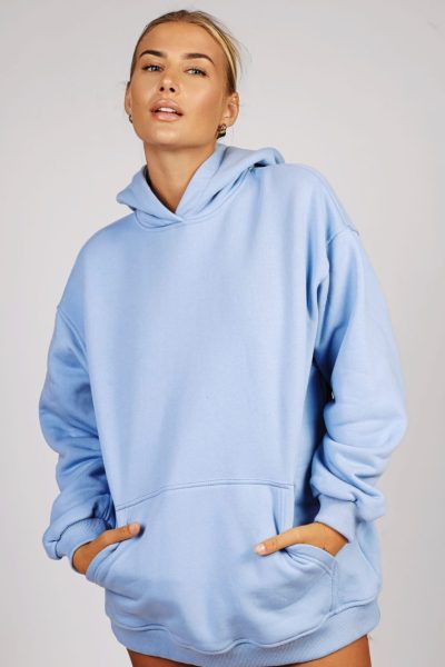 Bluza kangurka kaptur Since2013 – S/M, Błękit