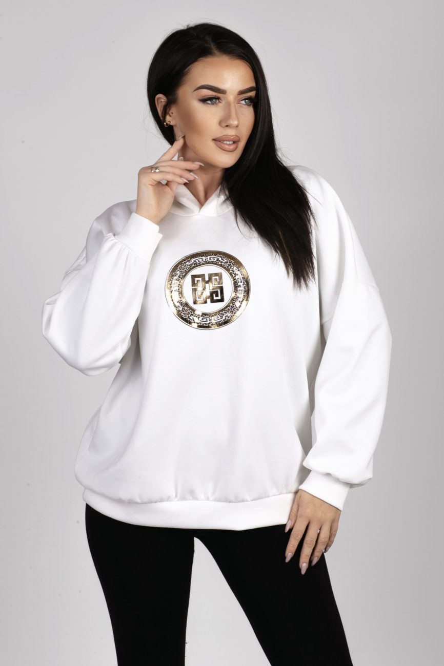 Bluza kóło kwadrat grecki