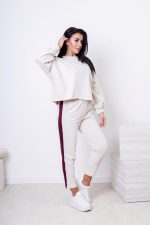 Bluza lampas – Ecru, UNI