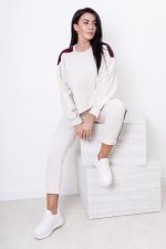 Bluza lampas – Ecru, UNI