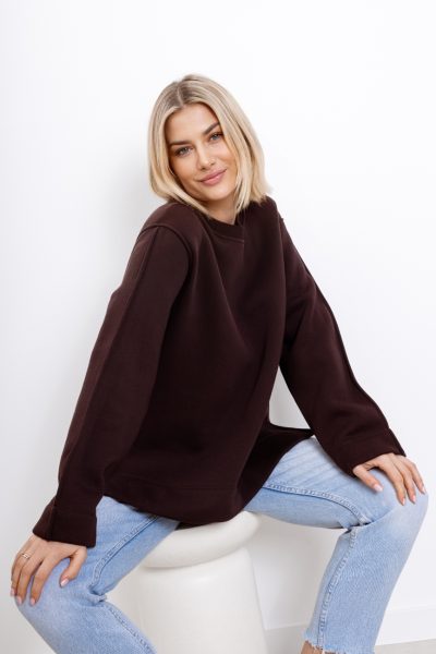 Bluza na meszku  Lumina – Czekolada, S/M