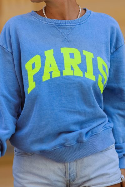Bluza paris niebieski