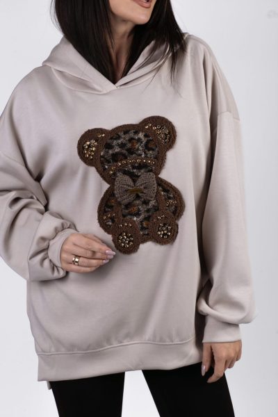 Bluza pianka miś – Beż, UNI