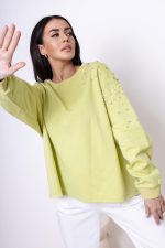 Bluza ramię dżety – Limonka, UNI