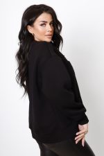 Bluza rozpinana złote guziki 4 kieszonki