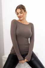 Bluzka cieniutka kaszmir/modal – Fango, UNI