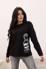 Bluzka gladka biały ludek