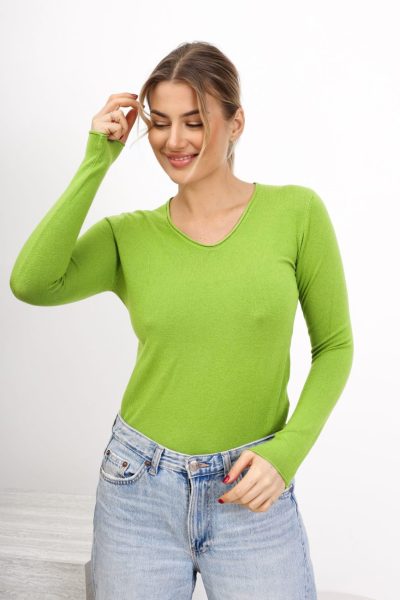 Bluzka gładka mały serek – Groszek, UNI