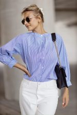 Bluzka paseczki guziczki