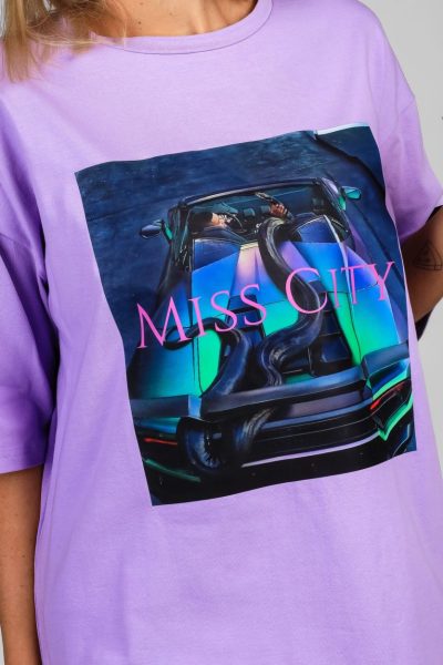 Bluzka samochód wąż