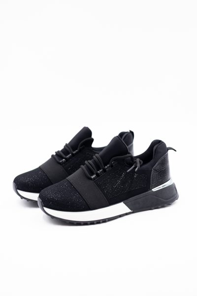 Buty sneakersy diamenciki – Czarny, 41