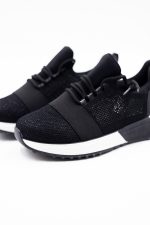 Buty sneakersy diamenciki – Czarny, 41