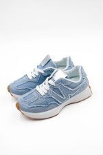 Buty sneakersy jeans