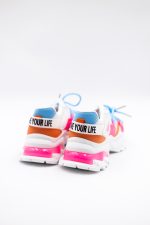 Buty sneakersy love your life – Biały, 41