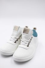 Buty tenisówki dziureczki – Biały, 36