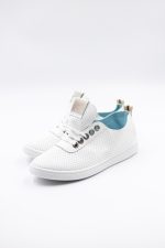 Buty tenisówki dziureczki – Biały, 39