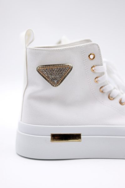 Buty trampki trójkąty za kostkę