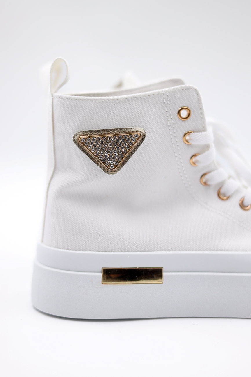 Buty trampki trójkąty za kostkę