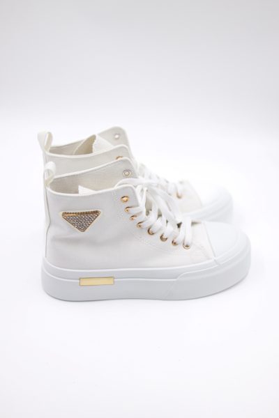 Buty trampki trójkąty za kostkę