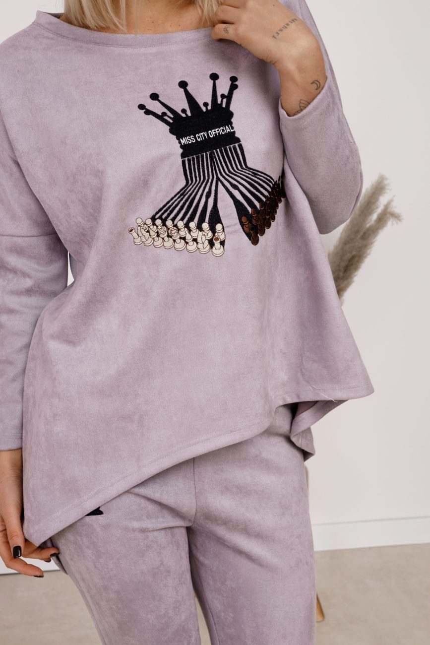 Dres korona pionki • Kolor: Szary