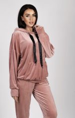 Dres welur kaptur mały