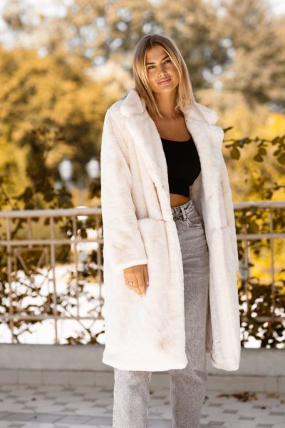 Futerko długie – UNI, Ecru