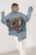 Katana anioły demony • Kolor: Niebieski • Rozmiar: UNI