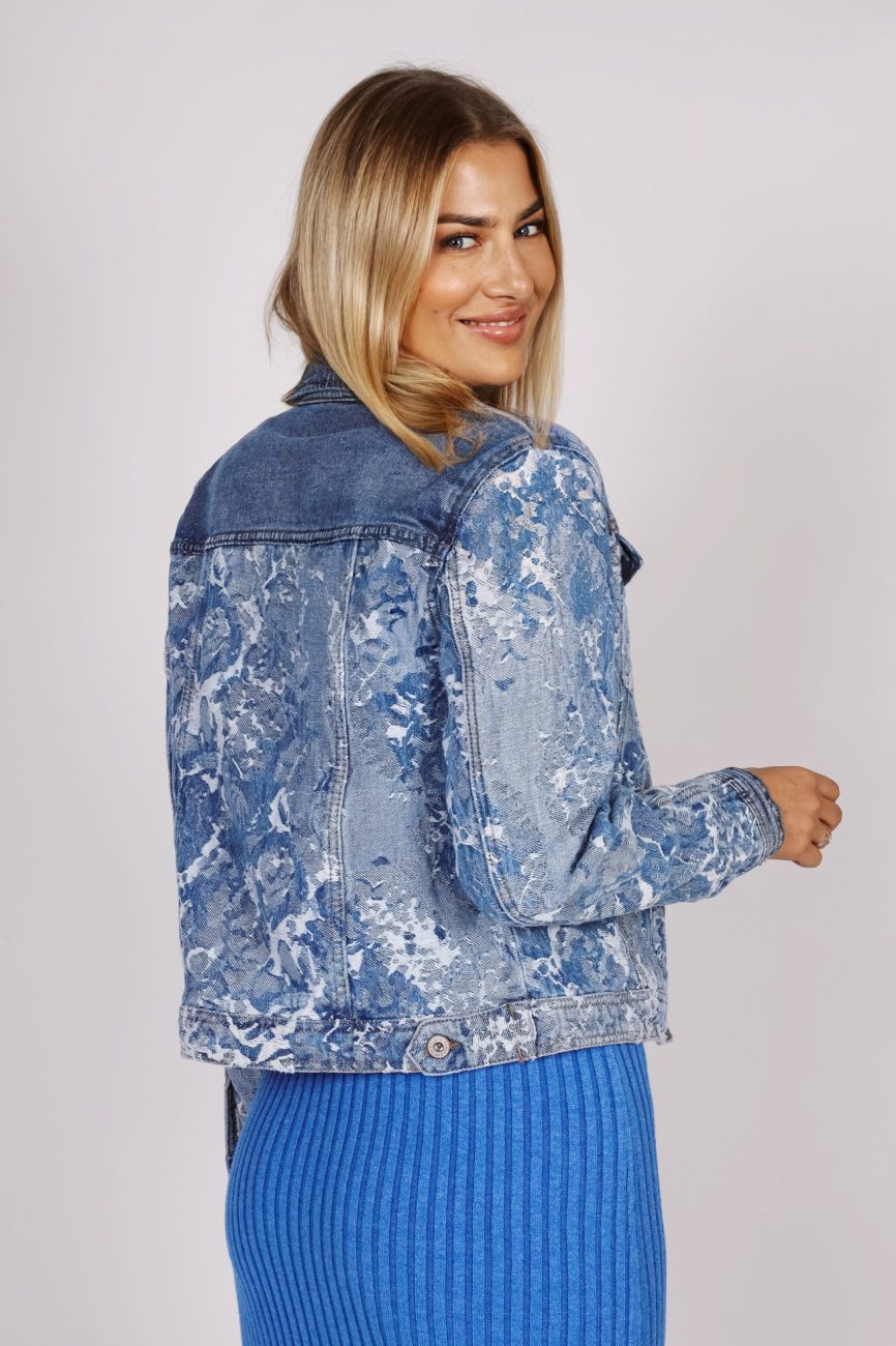 Katana jeasn przecierana wzory