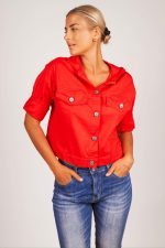 Katana kaptur ozdobne guziki