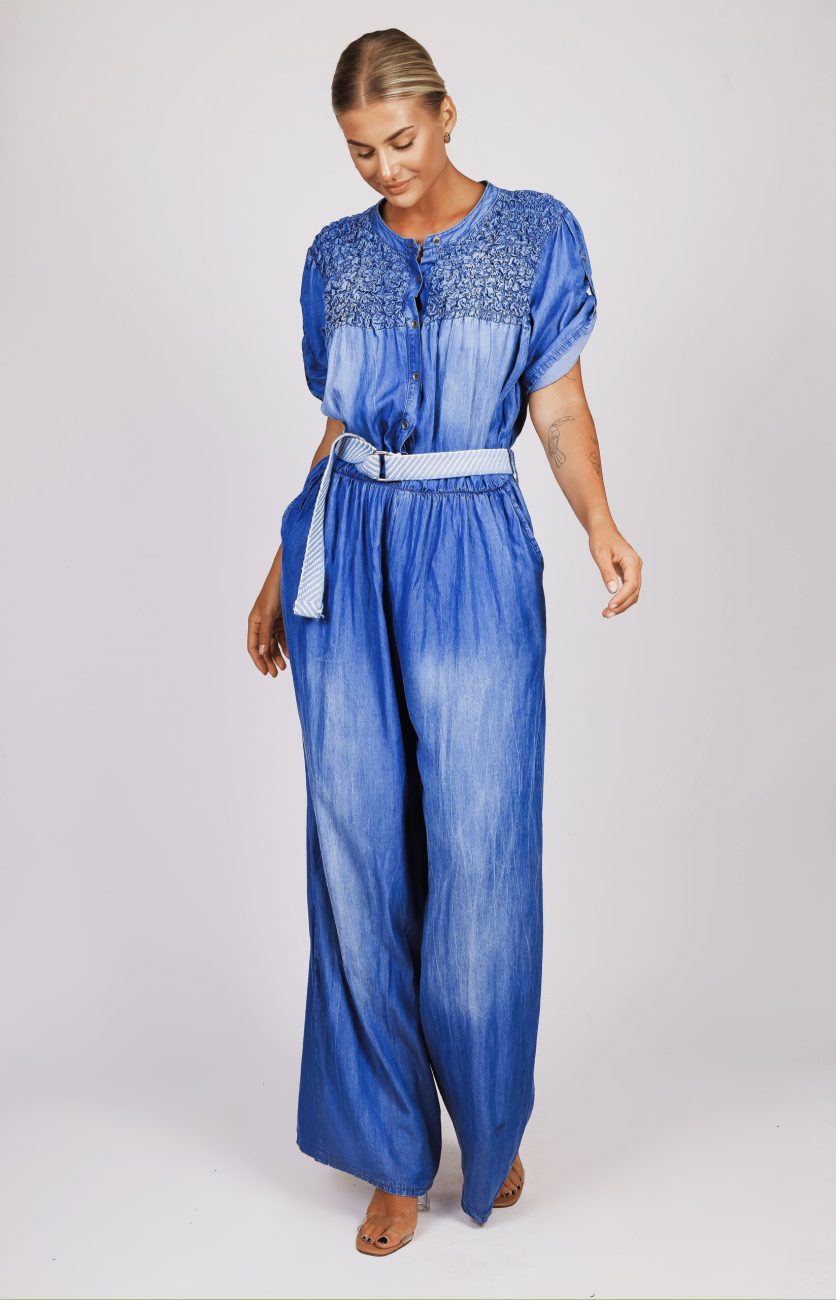 Kombinezon góra marszczenia