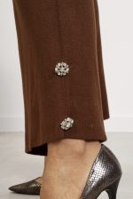 Komplet dzianina ozdobne guziki