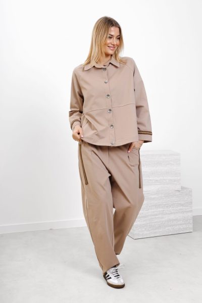 Komplet guziki ozdobny lampas – Beż, UNI