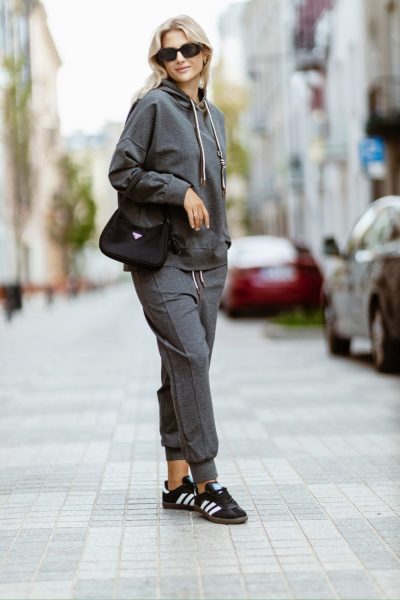 Komplet kaptur 2kolorowy sznurek