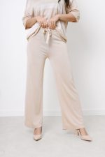 Komplet lurex bluzka paski