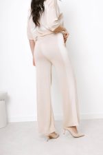 Komplet lurex bluzka paski