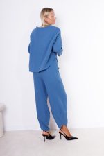 Komplet muślinowy biedronka – Niebieski, UNI