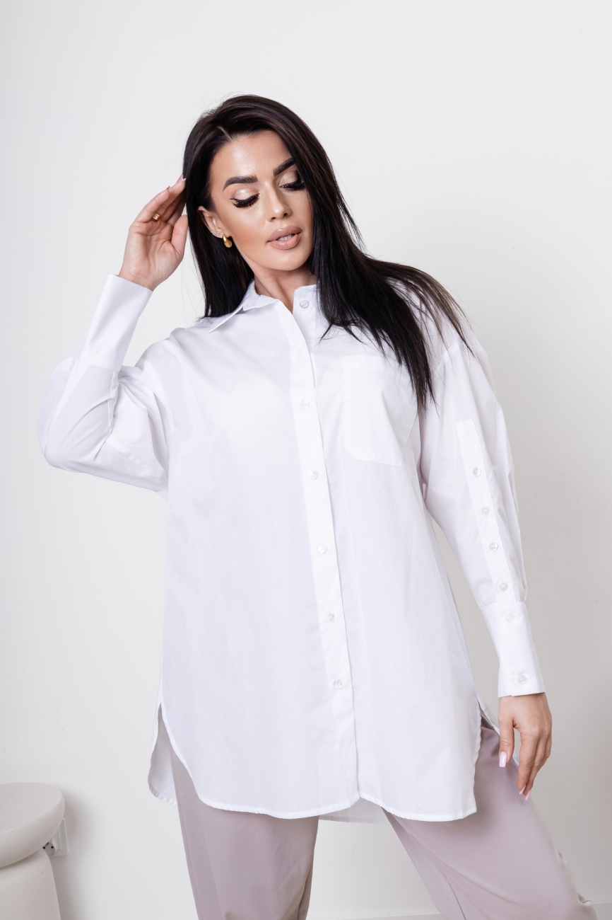 Koszula długa VICOLO – Biały, UNI