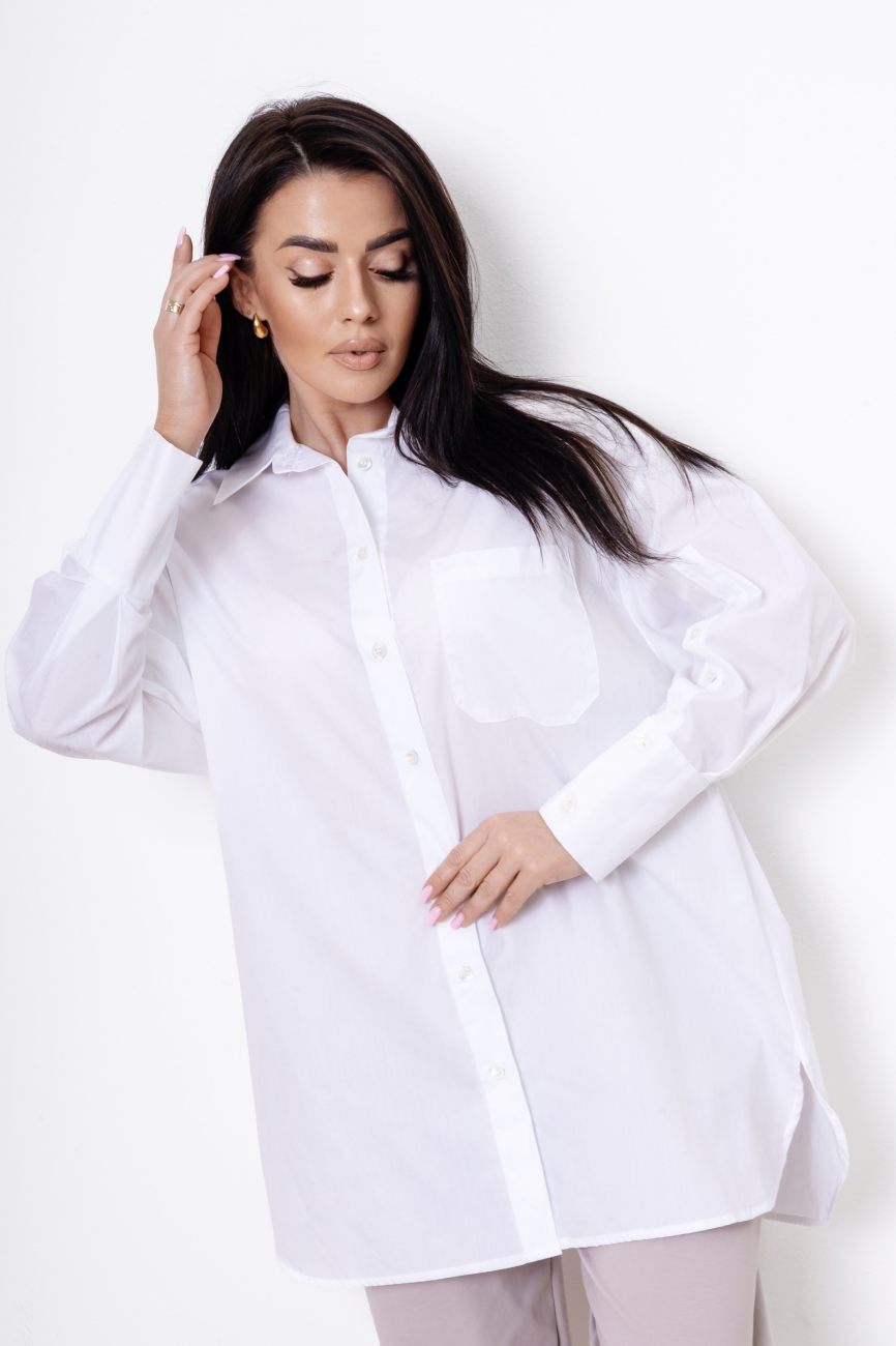 Koszula długa VICOLO – Biały, UNI