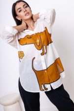 Koszula jamnik – Beż, UNI