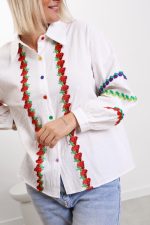 Koszula przód truskawki