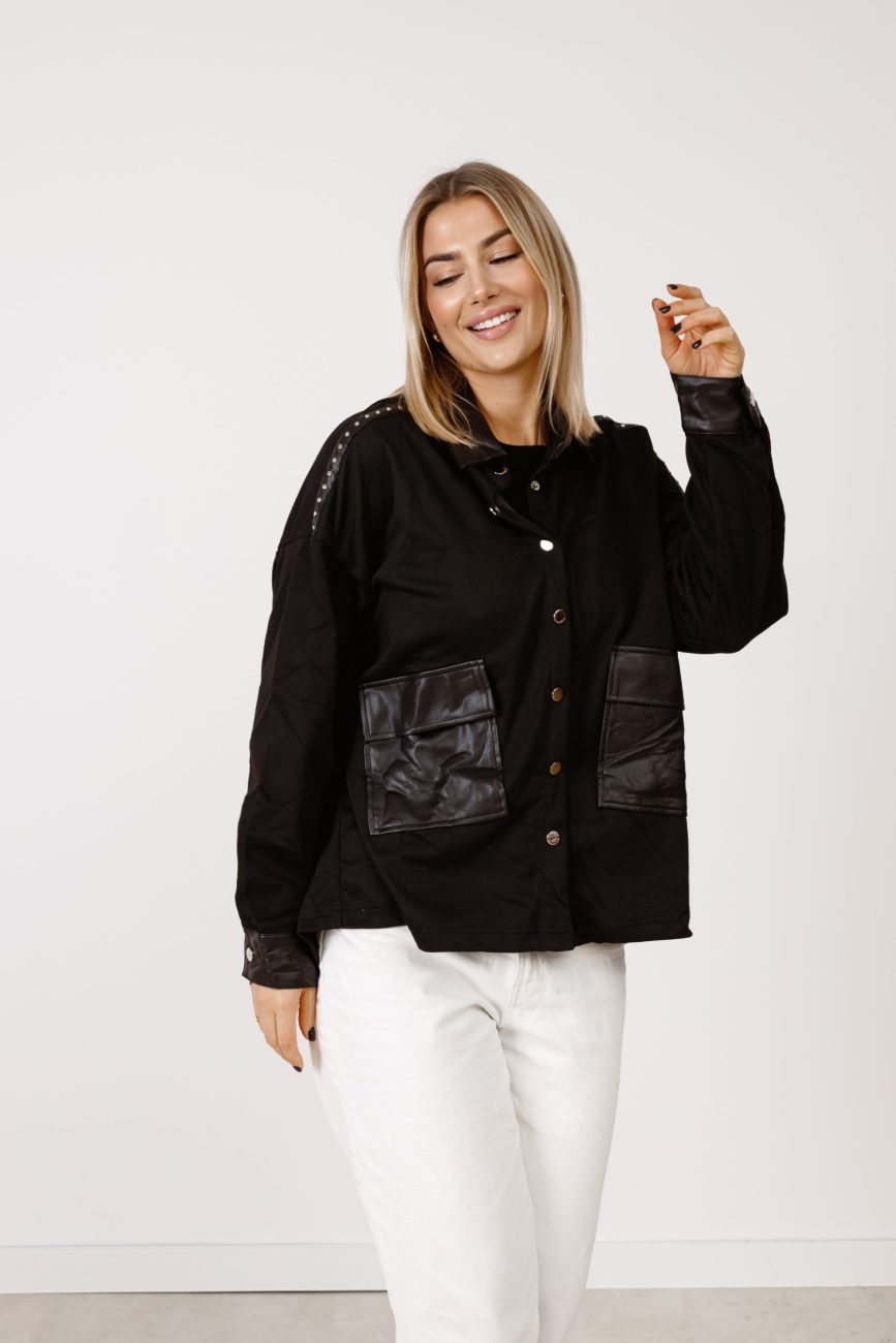 Koszula taśma dżety eco kieszonki