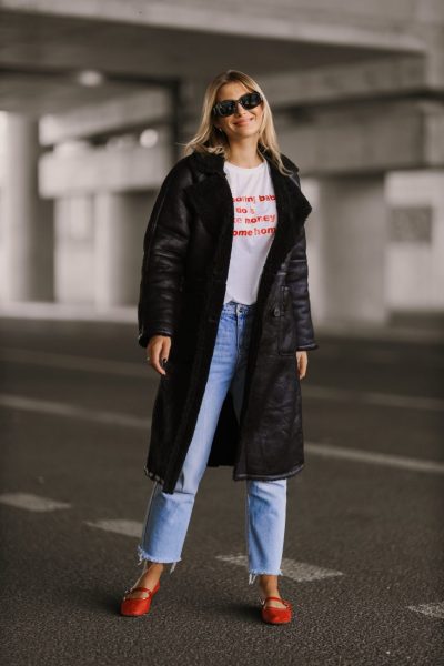 Kożuszek duże kieszenie