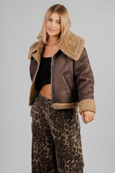 Kożuszek sprzączki – Czekolada, S