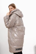 Kurtka błysk kaptur taśma